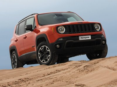 Jeep Renegade 2015 canvas poster