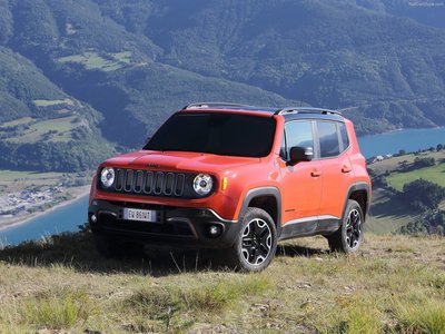 Jeep Renegade 2015 canvas poster