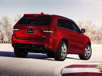 Jeep Grand Cherokee SRT 2014 Poster with Hanger
