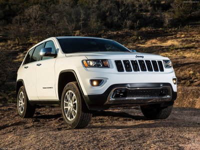 Jeep Grand Cherokee 2014 Poster with Hanger