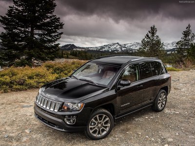 Jeep Compass 2014 metal framed poster