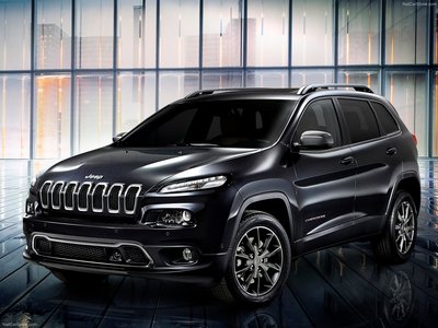 Jeep Cherokee Urbane Concept 2014 wooden framed poster