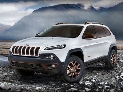 Jeep Cherokee Sageland Concept 2014 Poster with Hanger