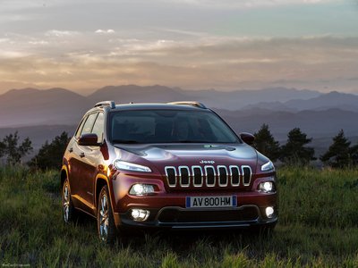 Jeep Cherokee EU Version 2014 Poster with Hanger