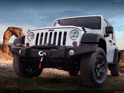 Jeep Wrangler Unlimited Moab 2013 Poster with Hanger