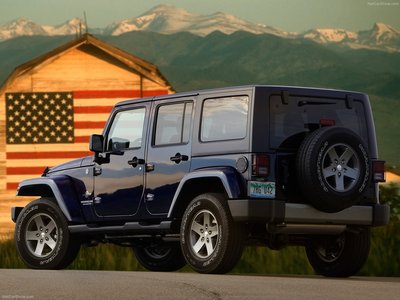 Jeep Wrangler Freedom Edition 2012 mouse pad