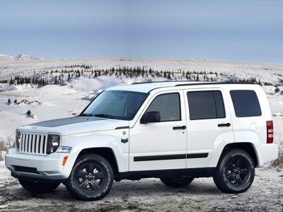 Jeep Liberty Arctic 2012 Poster with Hanger