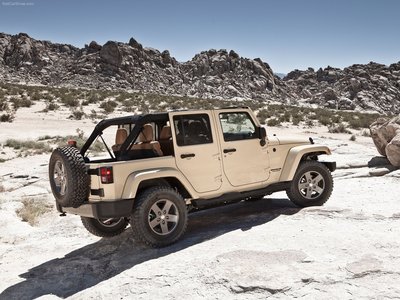 Jeep Wrangler Mojave 2011 Poster with Hanger