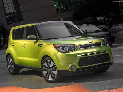 Kia Soul 2014 Poster with Hanger