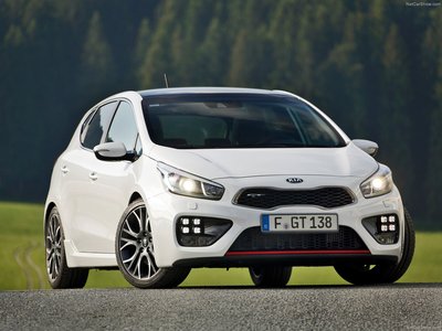 Kia Ceed GT 2014 Poster with Hanger
