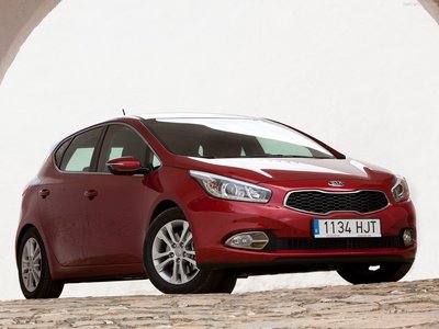 Kia Ceed 2013 Poster with Hanger