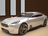 Kia GT Concept 2011 tote bag #33036