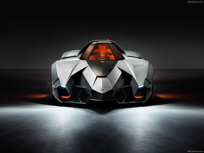 Lamborghini Egoista Concept 2013 metal framed poster