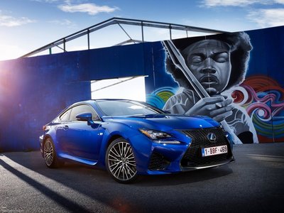 Lexus RC F 2015 Poster with Hanger