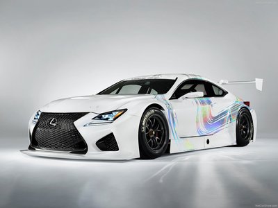 Lexus RC F GT3 Concept 2014 Poster with Hanger