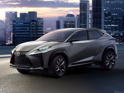 Lexus LF NX Concept 2013 Poster with Hanger