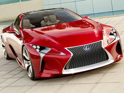 Lexus LF LC Concept 2012 canvas poster