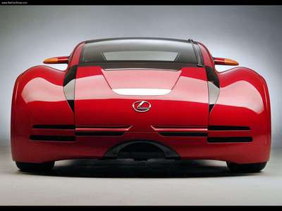 Lexus Minority Report Concept 2002 poster