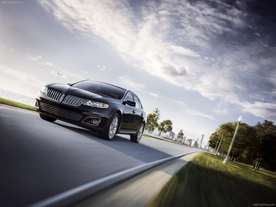 Lincoln MKS 2009 canvas poster