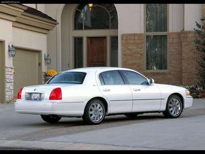 Lincoln Town Car Cartier 2003 poster