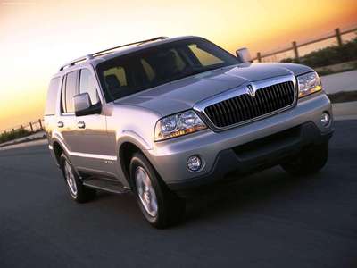 Lincoln Aviator 2003 metal framed poster