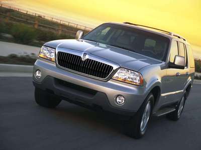 Lincoln Aviator 2003 Poster with Hanger