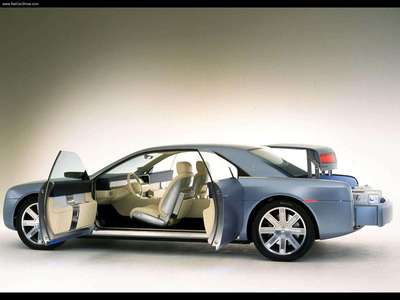 Lincoln Continental Concept 2002 poster