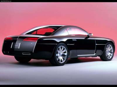 Lincoln MK9 Concept 2001 metal framed poster