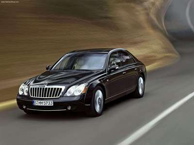 Maybach 57S Special 2005 canvas poster