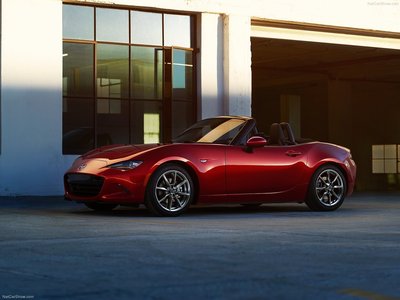 Mazda MX 5 2016 Poster with Hanger