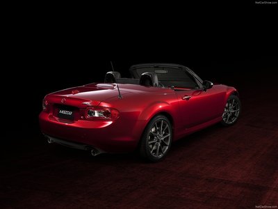Mazda MX 5 25th Anniversary 2014 Poster with Hanger