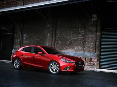Mazda 3 2014 Poster with Hanger
