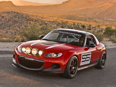 Mazda MX 5 Super 25 Concept 2012 Poster with Hanger