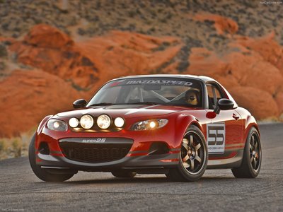 Mazda MX 5 Super 25 Concept 2012 Poster with Hanger