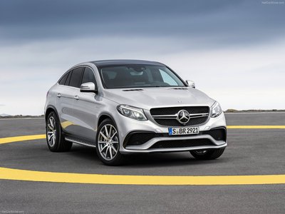 Mercedes Benz GLE63 AMG Coupe 2016 mouse pad