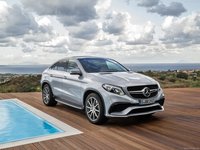 Mercedes Benz GLE63 AMG Coupe 2016 Longsleeve T-shirt #38415