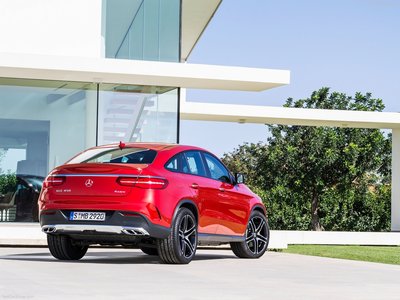 Mercedes Benz GLE450 AMG Coupe 2016 poster