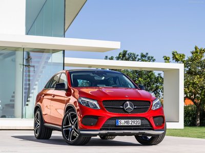 Mercedes Benz GLE450 AMG Coupe 2016 poster