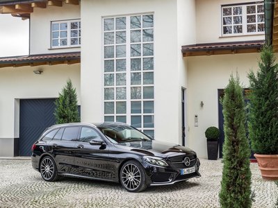 Mercedes Benz C450 AMG 4Matic Estate 2016 canvas poster