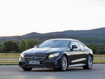 Mercedes Benz S65 AMG Coupe 2015 poster