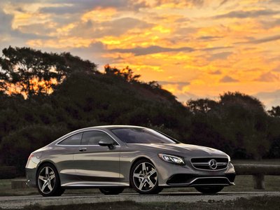 Mercedes Benz S63 AMG Coupe 2015 poster