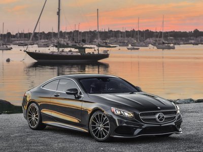 Mercedes Benz S550 Coupe 2015 poster