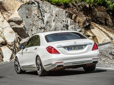 Mercedes Benz S500 Plug In Hybrid 2015 canvas poster