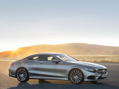 Mercedes Benz S Class Coupe 2015 canvas poster