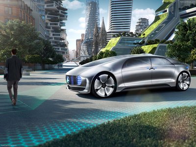 Mercedes Benz F015 Luxury in Motion Concept 2015 poster