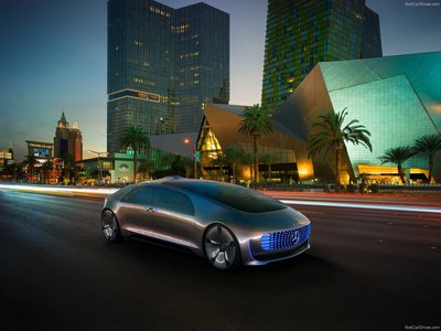 Mercedes Benz F015 Luxury in Motion Concept 2015 canvas poster