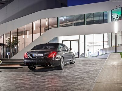 Mercedes Benz S65 AMG 2014 Poster with Hanger