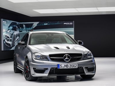 Mercedes Benz C63 AMG Edition 507 2014 canvas poster