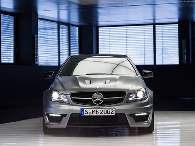 Mercedes Benz C63 AMG Edition 507 2014 canvas poster