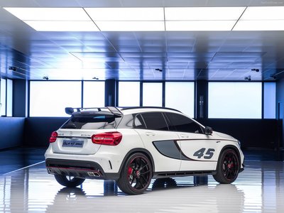 Mercedes Benz GLA45 AMG Concept 2013 Poster with Hanger